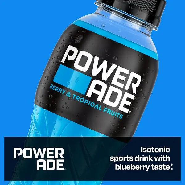 Powerade Berry and Tropical Sports Drink 500ml (Case of 12)