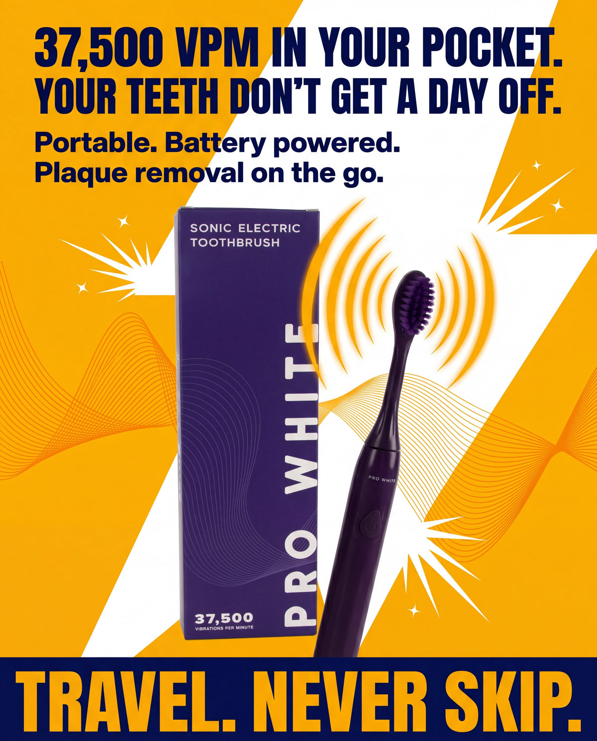 Battery Supply Electric Toothbrush