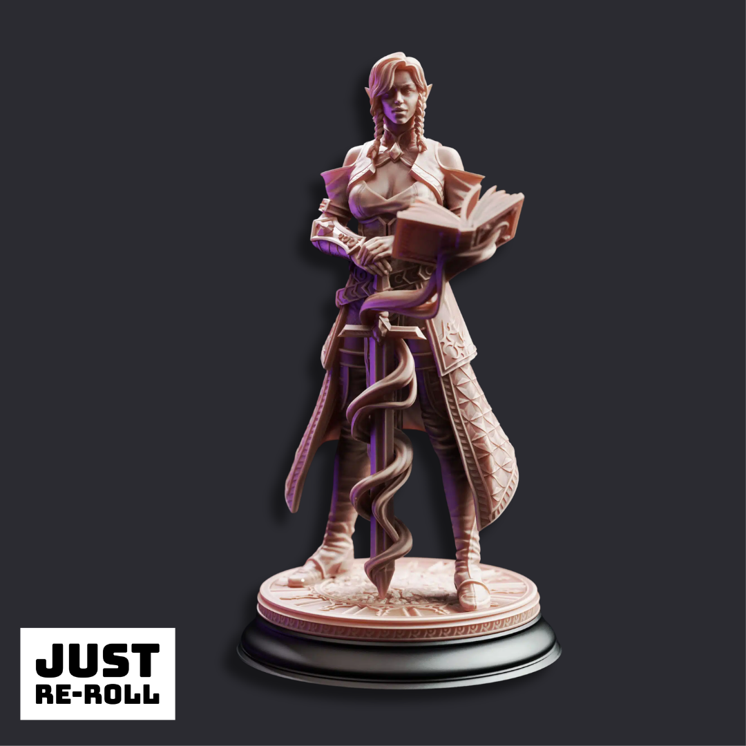 Proctor Synthelia Sentinel of the University - 3D Printed Paladin Miniature
