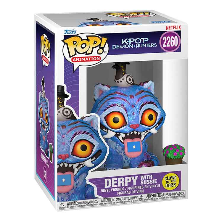 Funko KPop Demon Hunters POP! Animation Vinyl Figure Tiger w/Bird