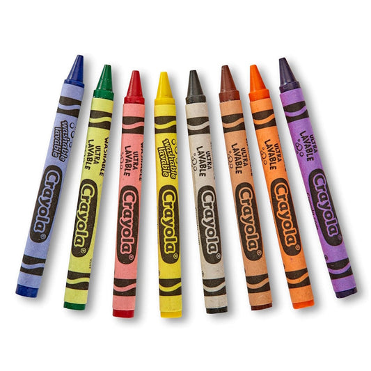 Crayola 8 Washable Large Crayons