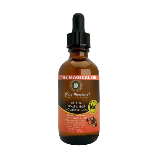 Olive Moisture Batana Scalp & Hair Nourishing Oil for Growth, Strength & Dry Scalp Relief 2 oz