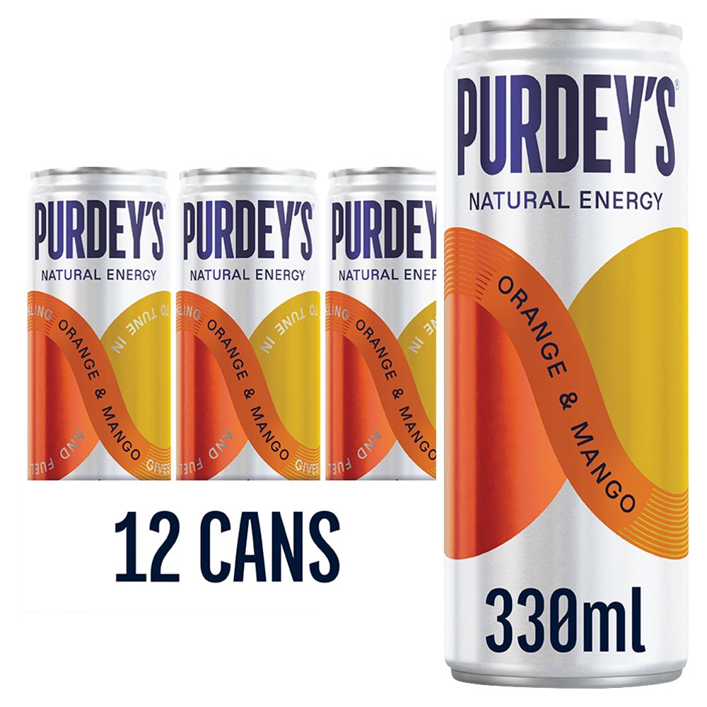 Purdey's Orange & Mango 330ml (Case of 12)