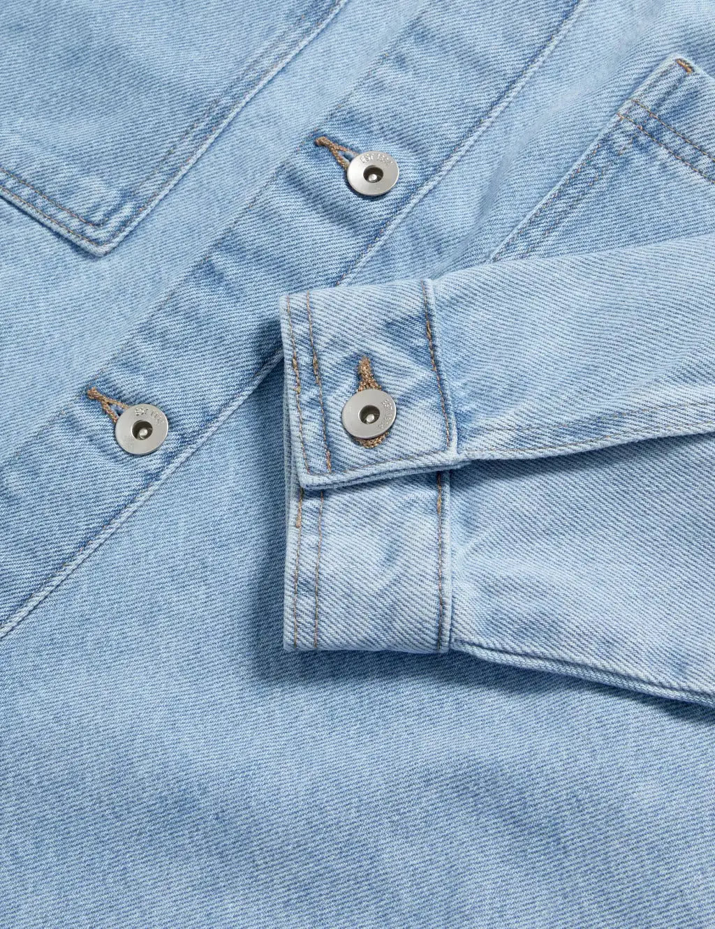 Pure Cotton Denim Relaxed Jacket