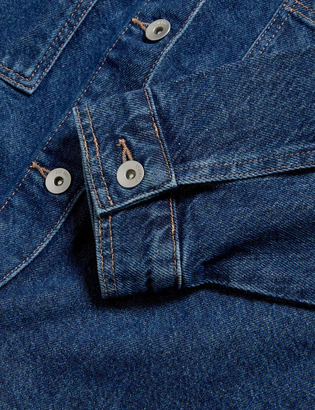 Pure Cotton Denim Relaxed Jacket