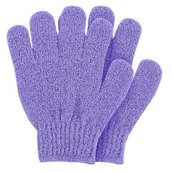 Exfoliating Gloves Pair - Deep Exfoliation for Smooth & Radiant Skin, Assorted Colours, One Size Fits Most