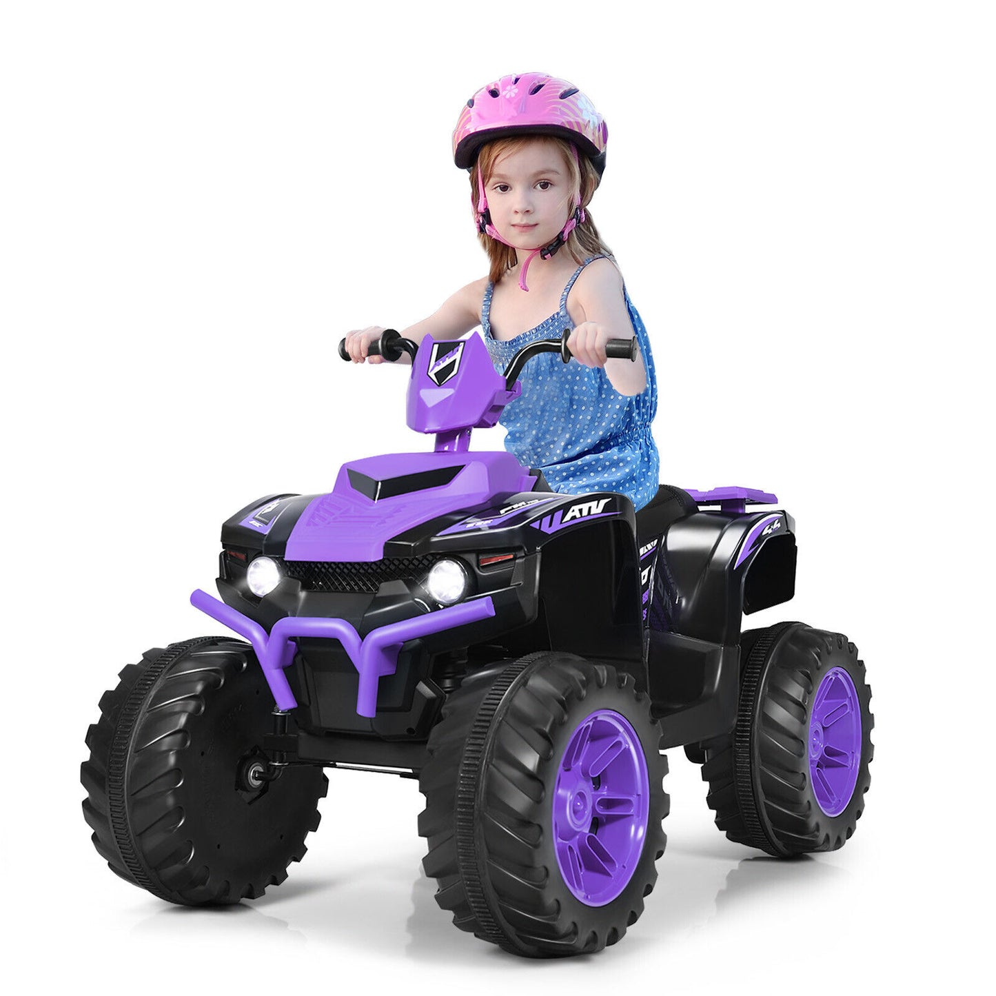 12v Electric Kids Ride On ATV / Quad Bike-Black