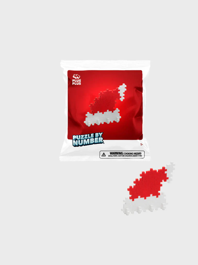 Plus Plus Christmas Puzzle by Number Mini Pack