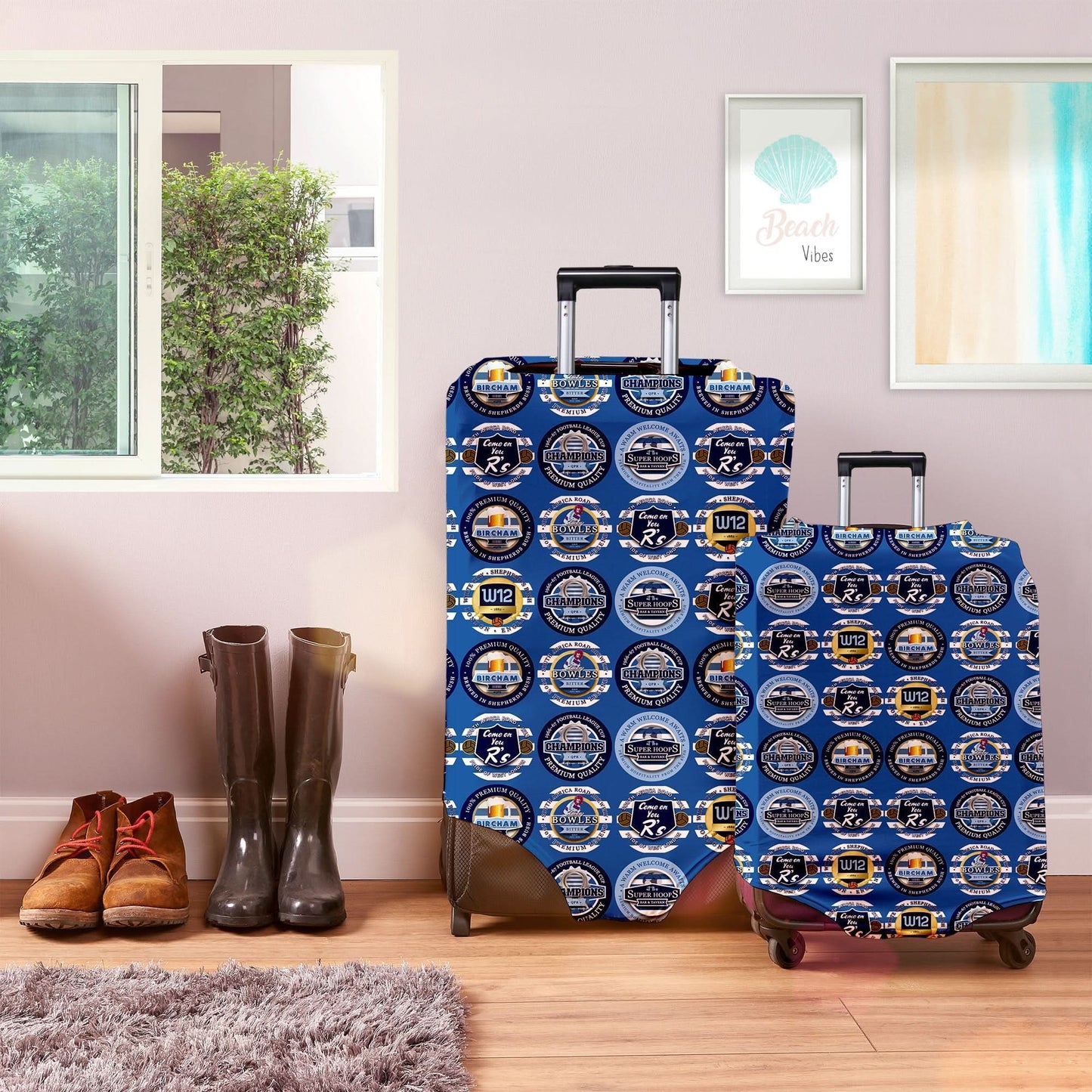 QPR - Football Legends - Luggage Cover - 3 Sizes