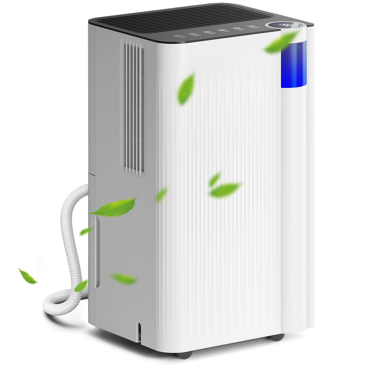 HOMCOM 12L Dehumidifier with Filter, Auto Defrost, Children Lock, for Home