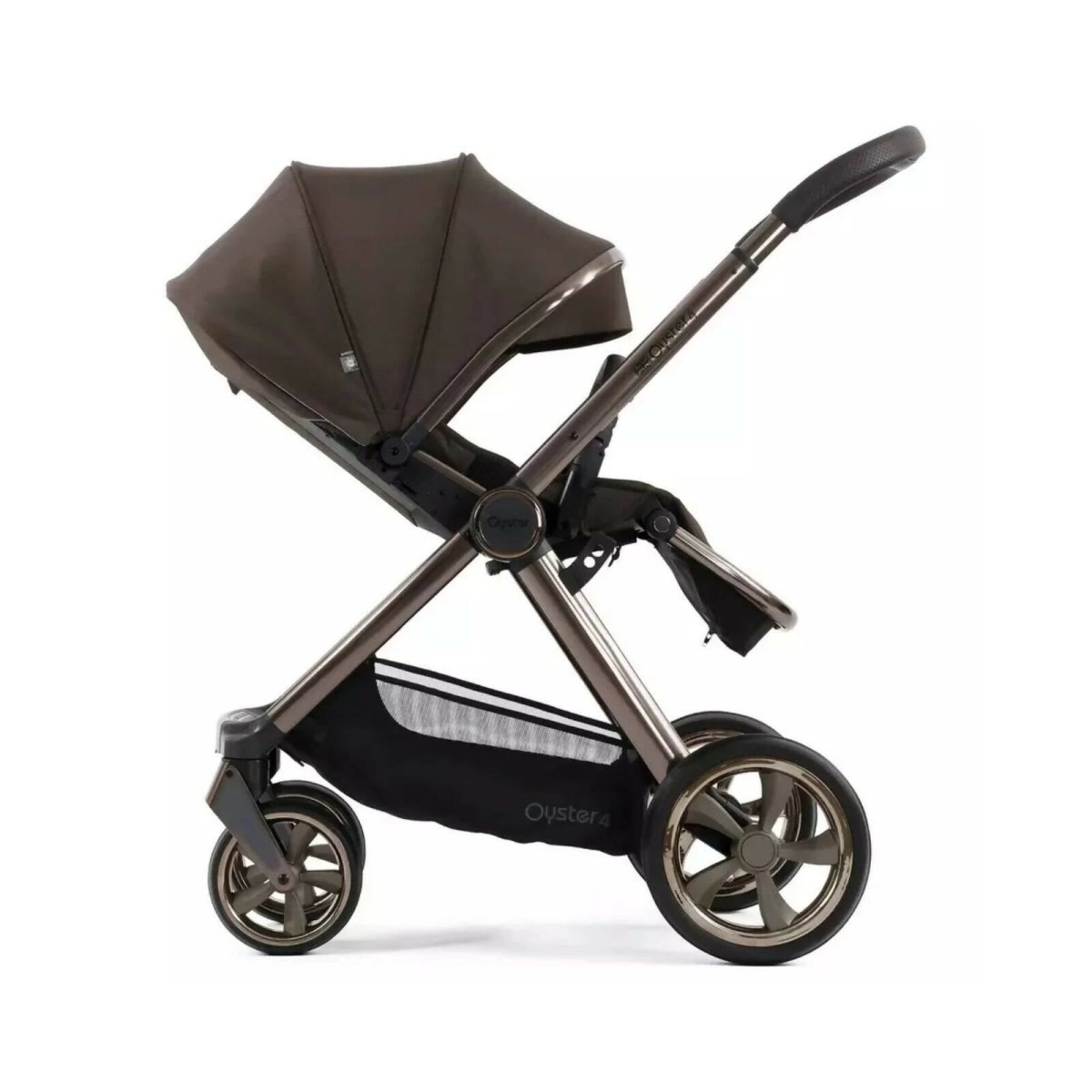Oyster 4 Single Stroller - Chocolate Velvet