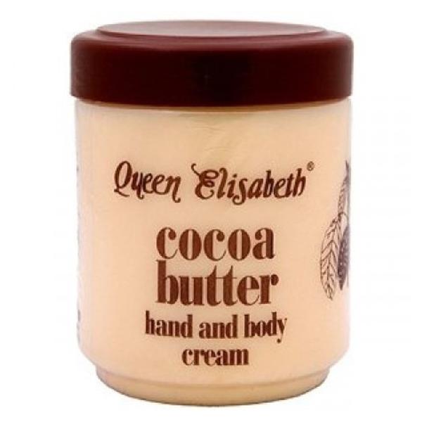 Queen Elisabeth Cocoa Butter Hand & Body Cream Deeply Moisturising for Dry Skin 500ml/16.91 oz