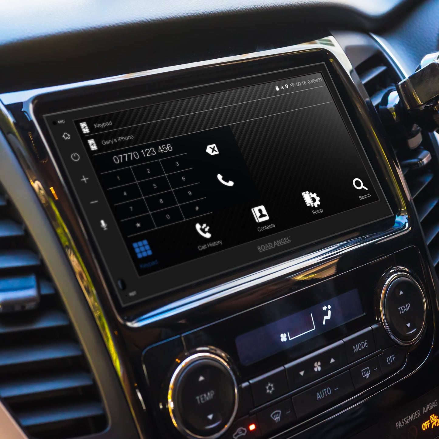 Road Angel RA-X721DAB Car Stereo