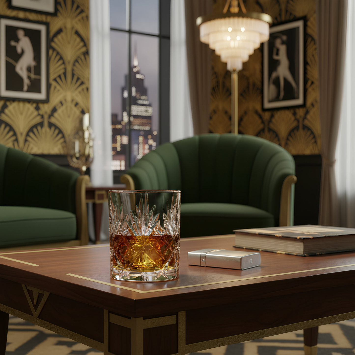 340ml Crystal Whisky Glasses - Pack of 6