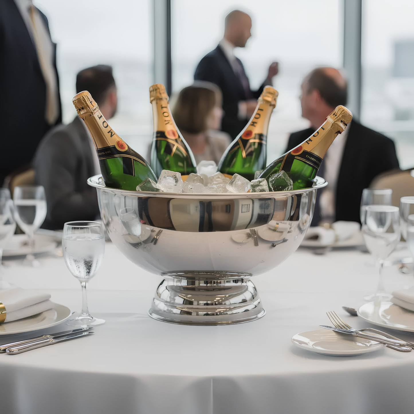 Stainless Steel Champagne Ice Bucket - 35cm
