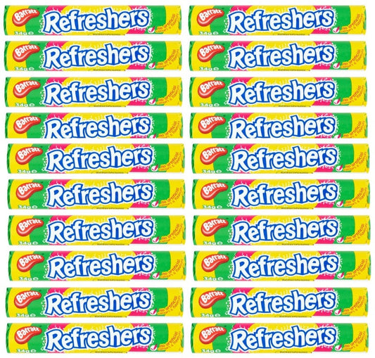 20 x Barratt Refreshers Rolls 34G