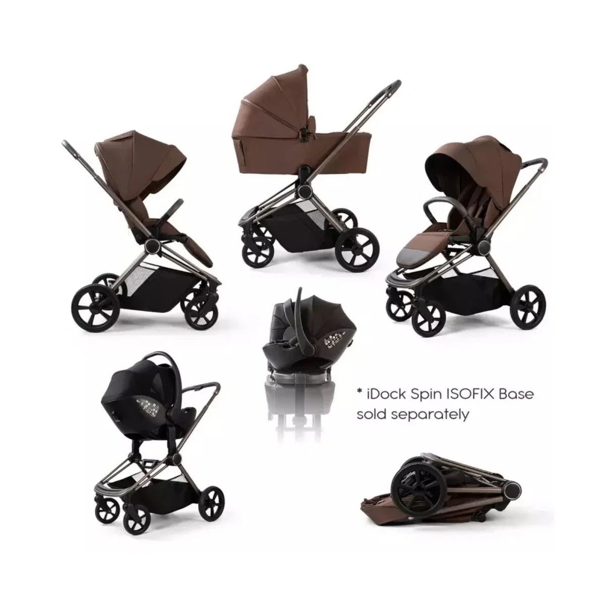 Red Kite Push Me Cruise 3-in-1 Travel System - Chestnut