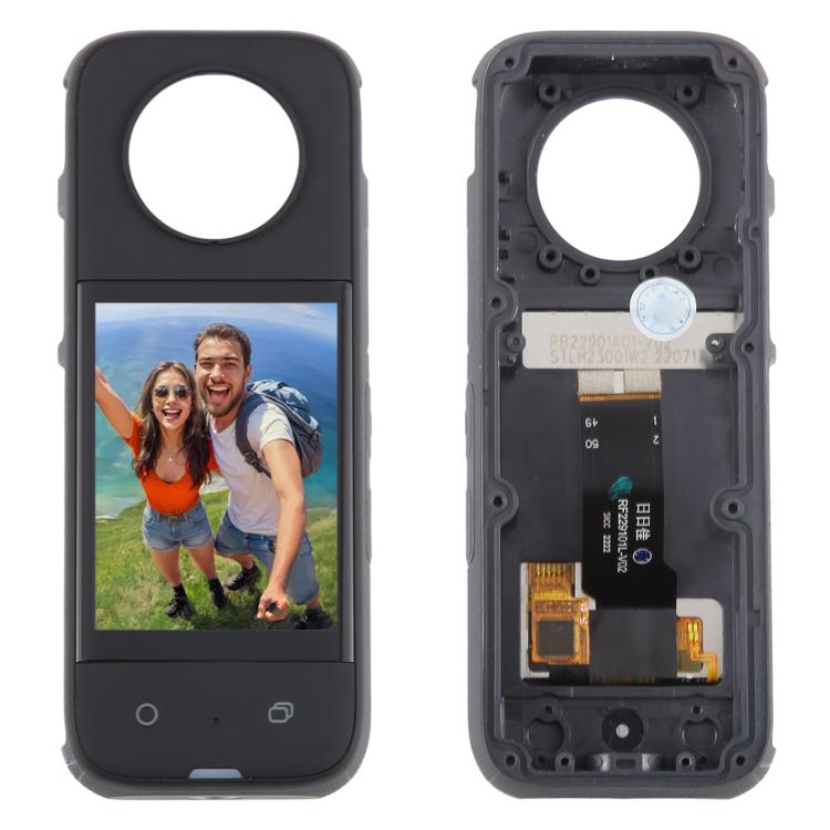 For Insta360 X3 Original Disassembled LCD Screen Digitizer Full Assembly with Frame, For Insta360 X3(Original)
