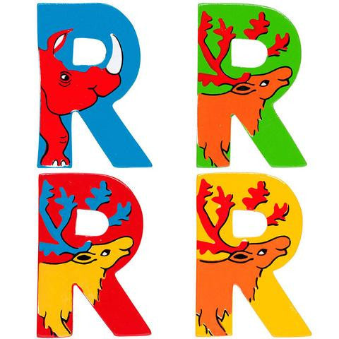 Lanka Kade Wooden Letters for Children's Bedroom Doors