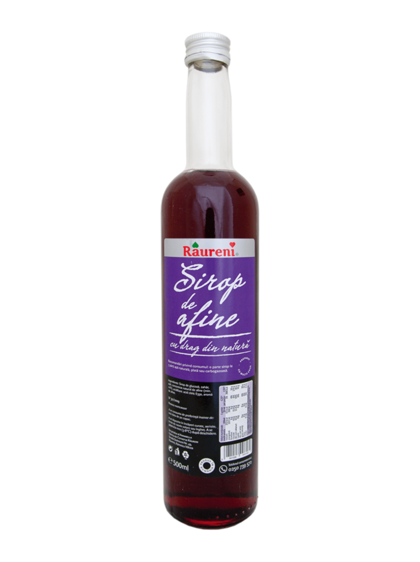 Raureni Blueberry Cordial / Squash 500ml