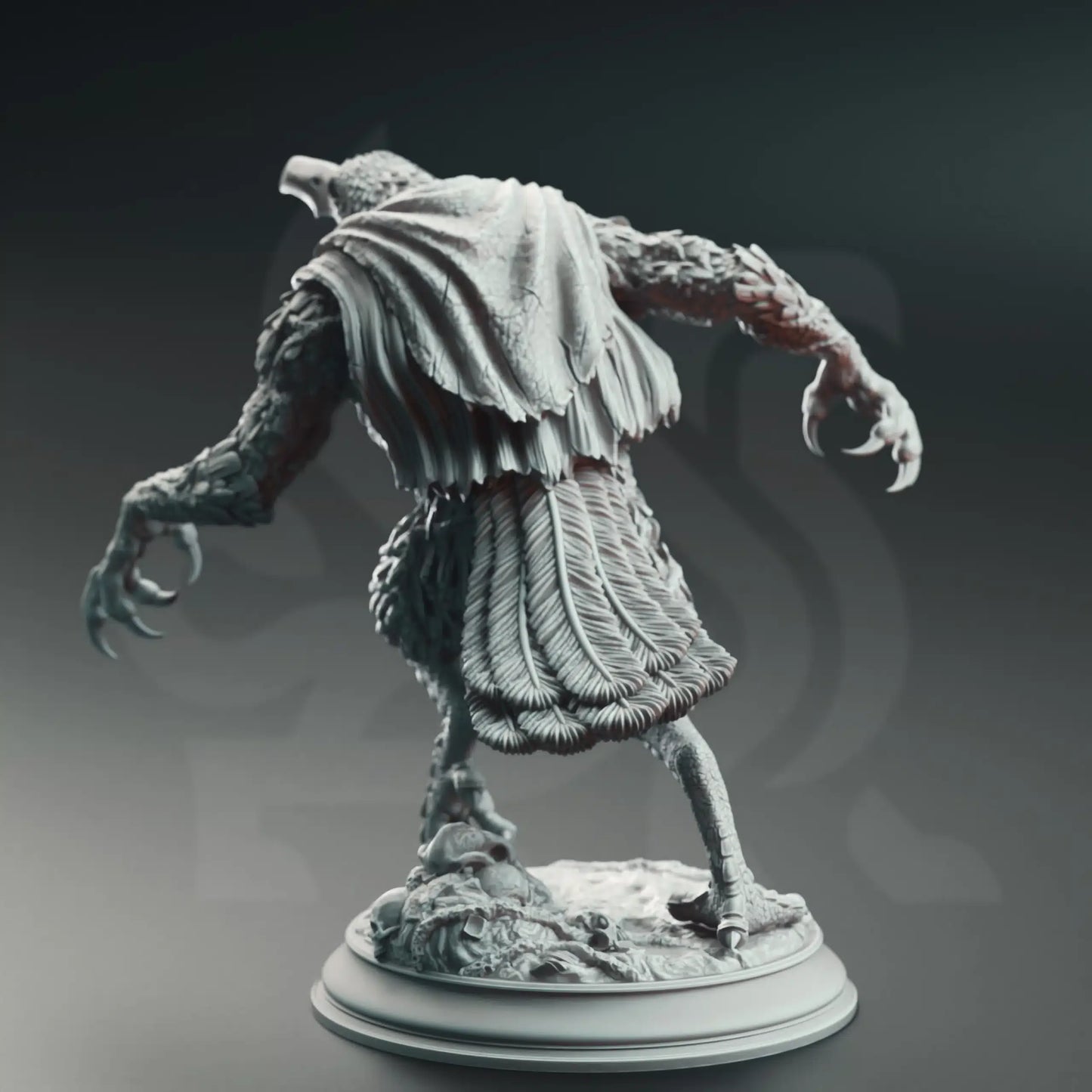Ravenous Crows – Corvid Abominations- 3D Printed Monster Miniature