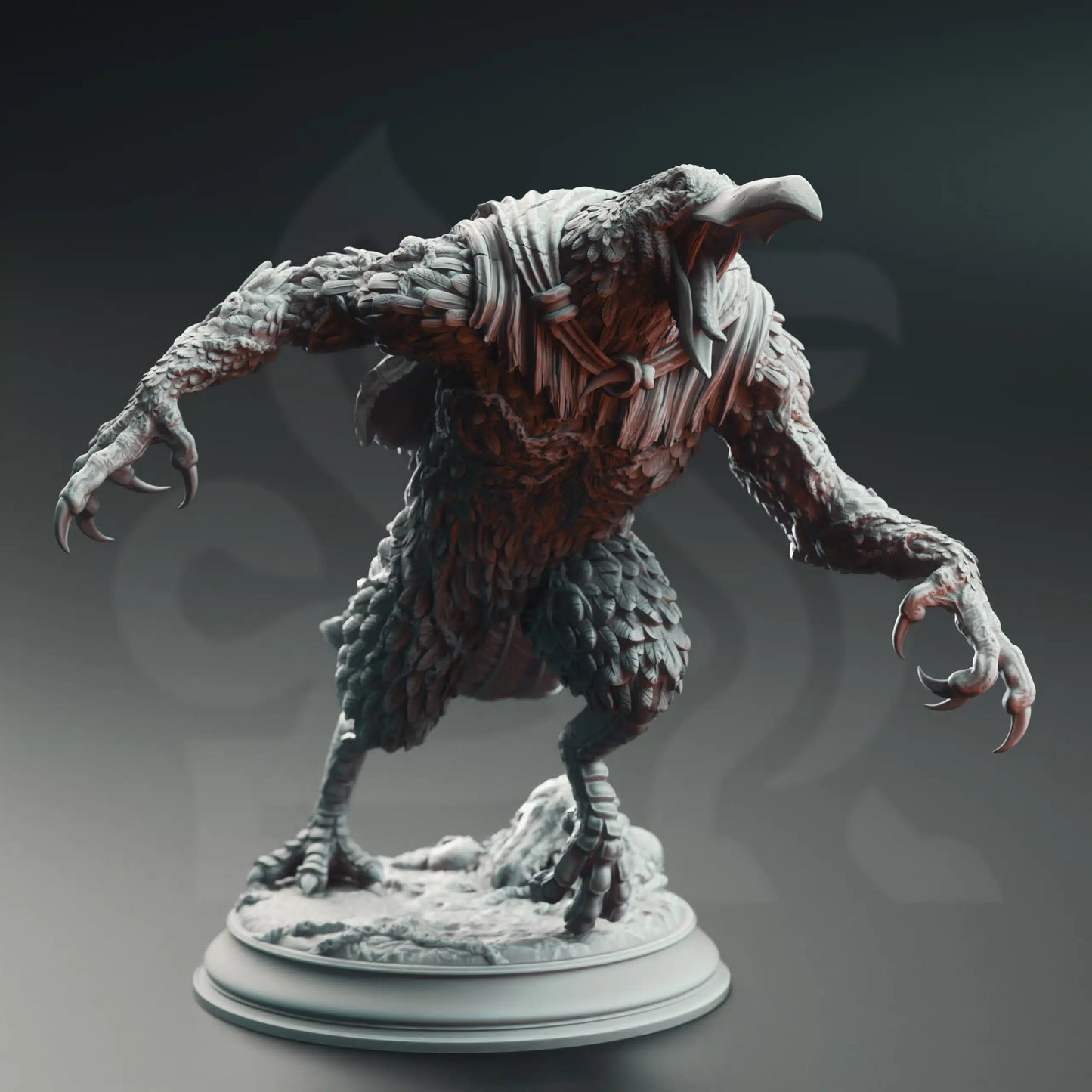 Ravenous Crows – Corvid Abominations- 3D Printed Monster Miniature