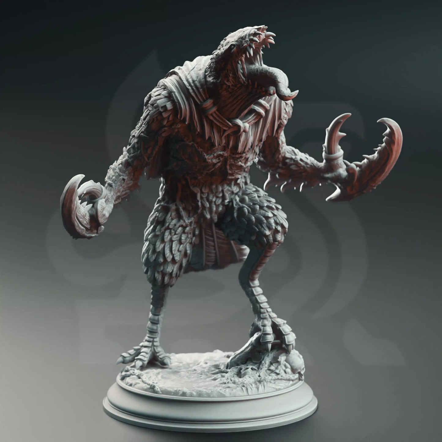 Ravenous Crows – Corvid Abominations- 3D Printed Monster Miniature