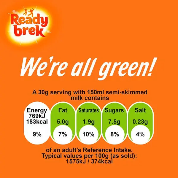 Ready Brek Smooth Porridge Oats Original 450g (Case of 6)