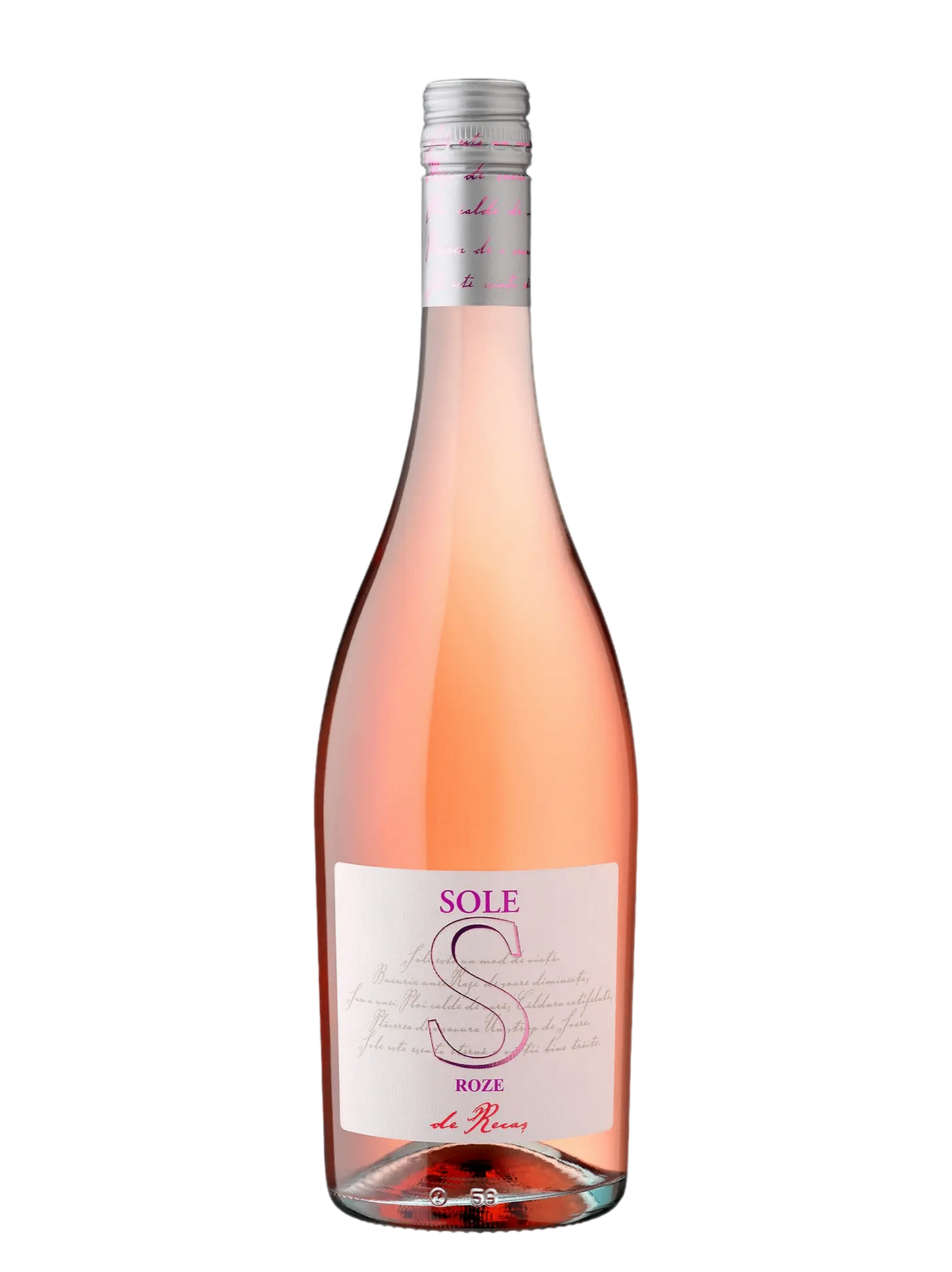 Cramele Recas Sole Rose Vegan Rose Wine