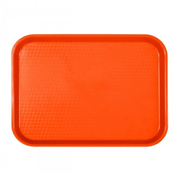 Kitchway Core Polypropylene Fast Food Tray Orange Small 345mm