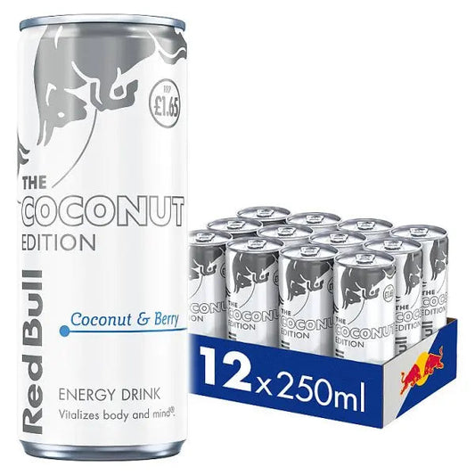 Red Bull Energy Drink Coconut Edition 250ml 12 Pack (Case o 12)
