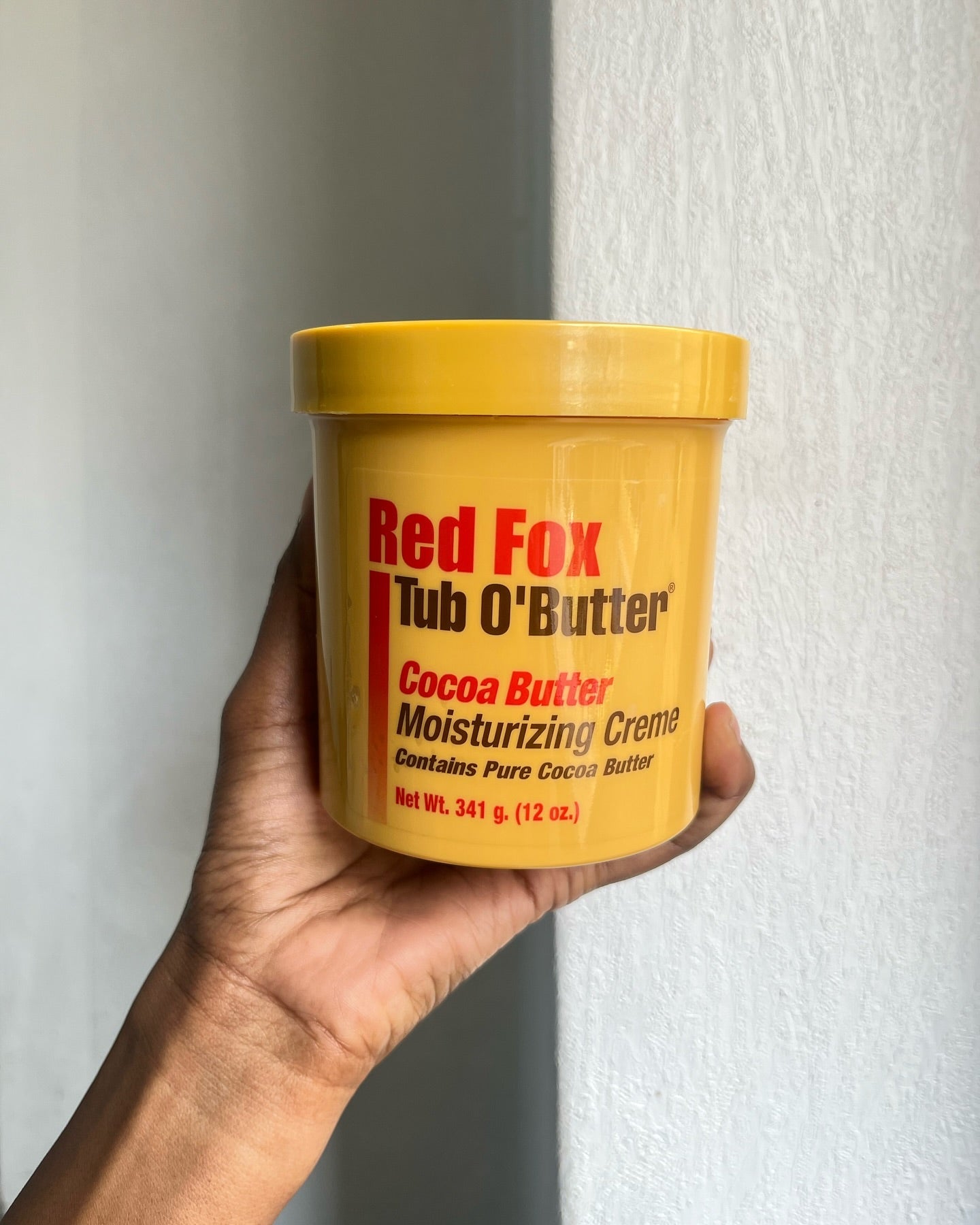 Red Fox Tub O' Butter Cocoa Butter Deep Moisturising Styling Butter for Natural Hair 425g