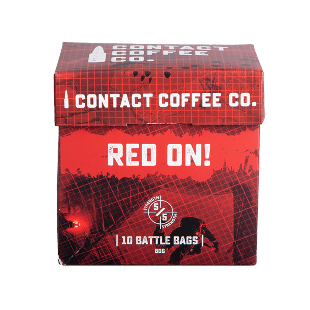 Single Serve Coffee Bags - Red On!