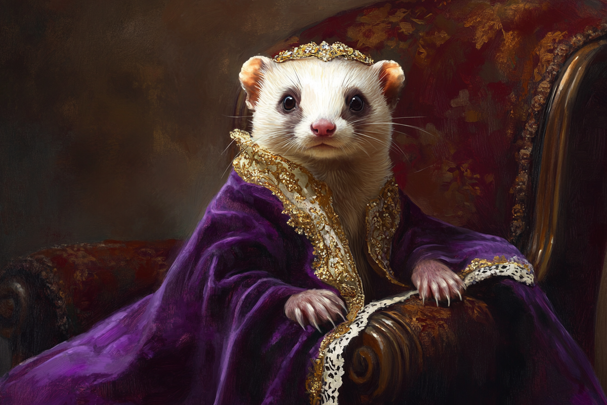 Regal Ferret Blanket