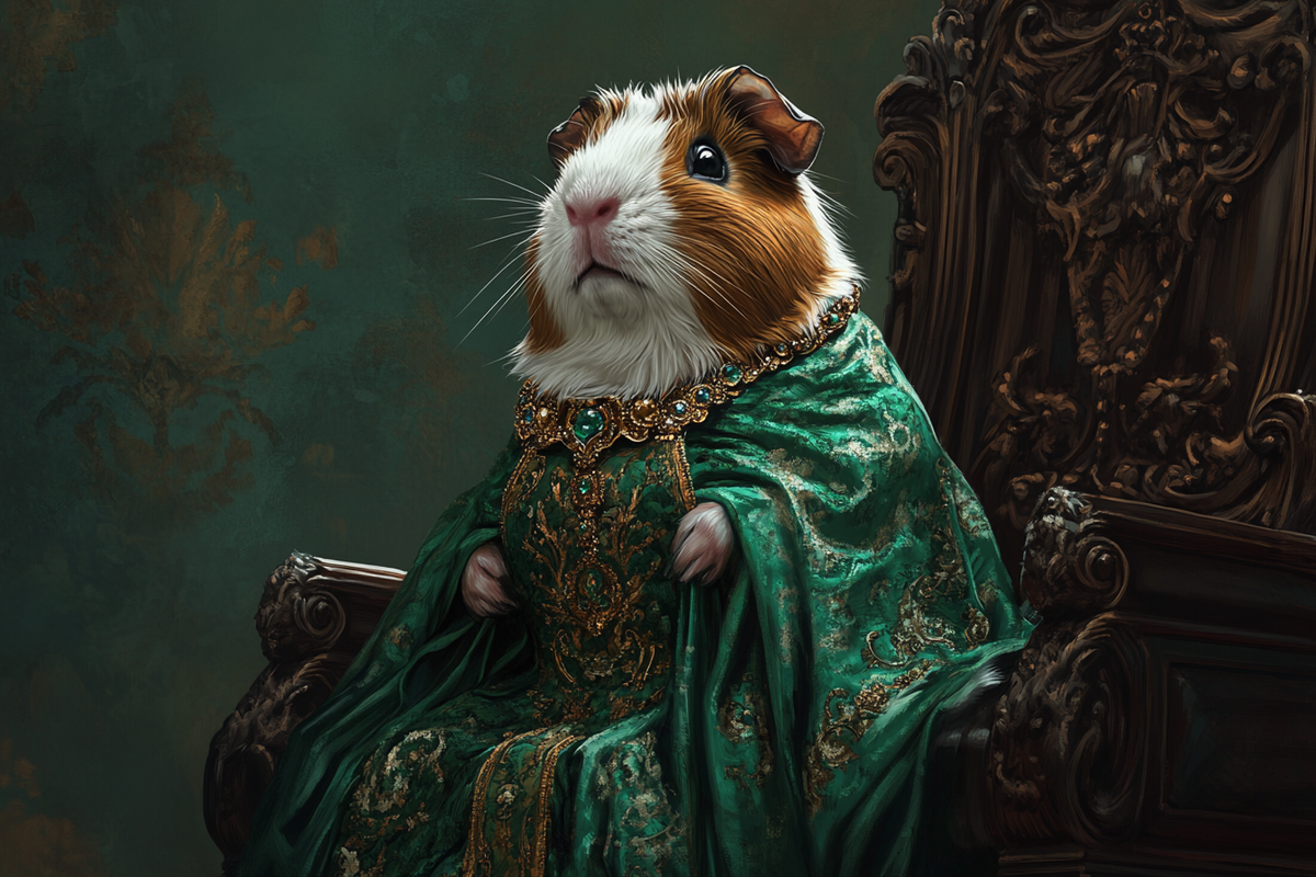 Regal Guinea Pig Blanket