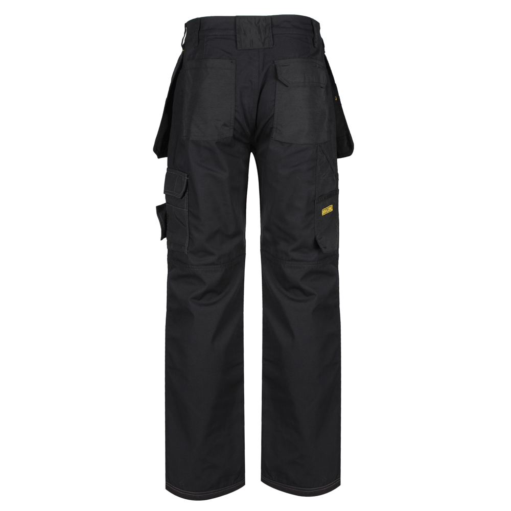 Regatta TRJ335 Hardwear Holster Pocket Kneepad Work Trousers Black 40" Waist Short Leg