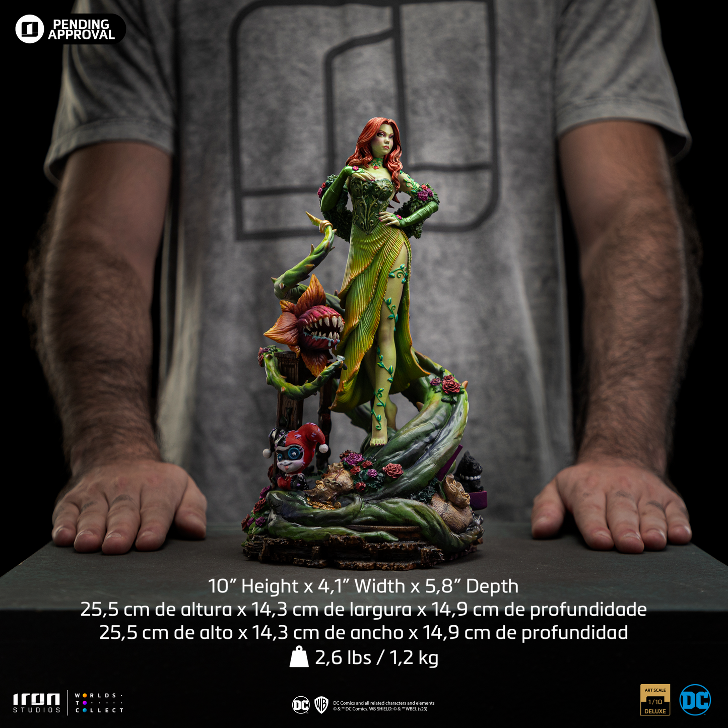 Poison Ivy Deluxe - Gotham City Sirens - Art Scale 1/10 - Iron Studios