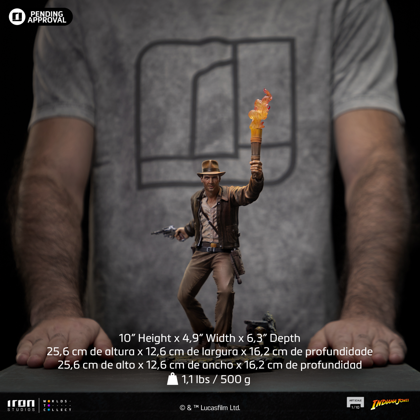 Indiana Jones - Indiana Jones - Art Scale 1/10 - Iron Studios