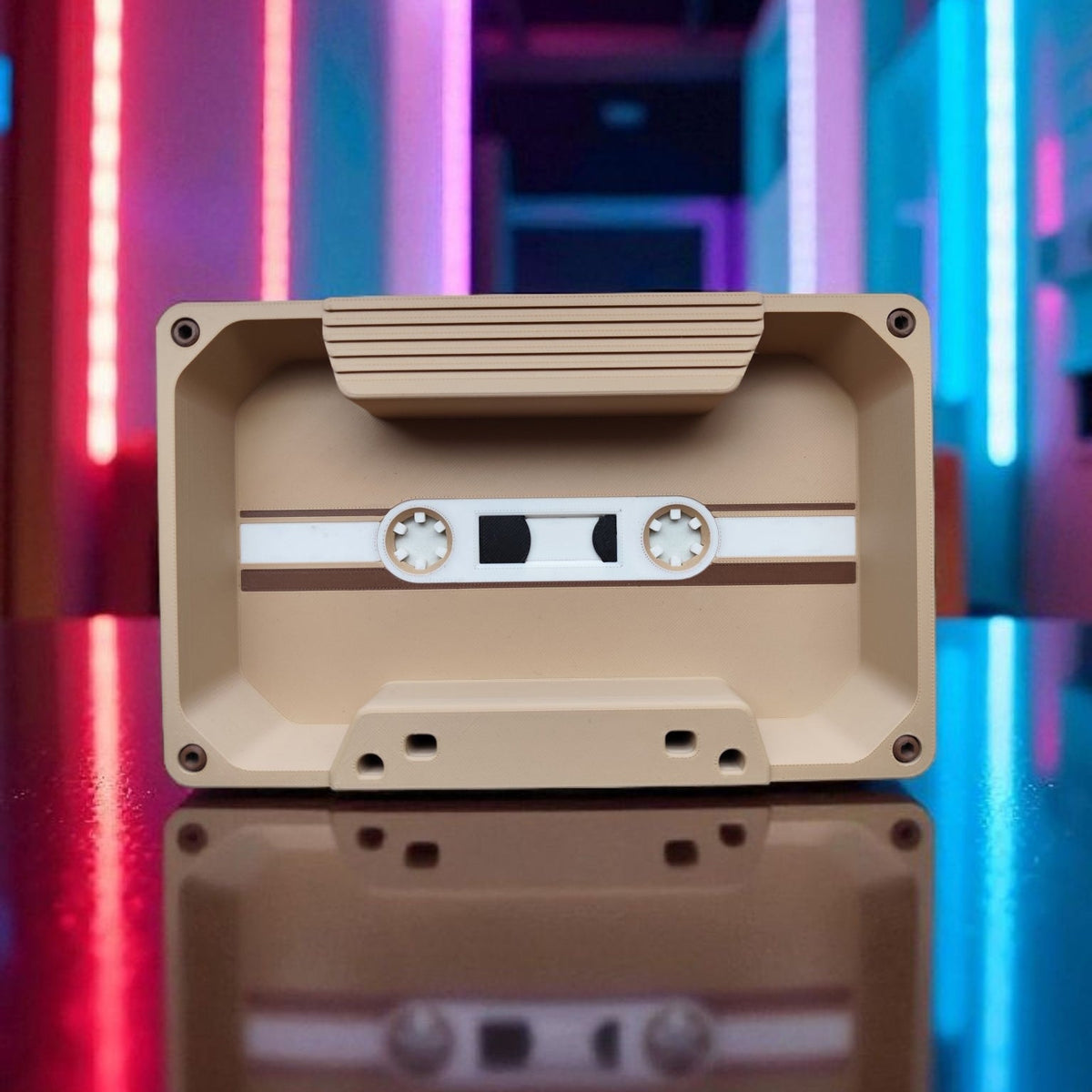 3D Printed Retro Audio Cassette Tray – Storage Dish