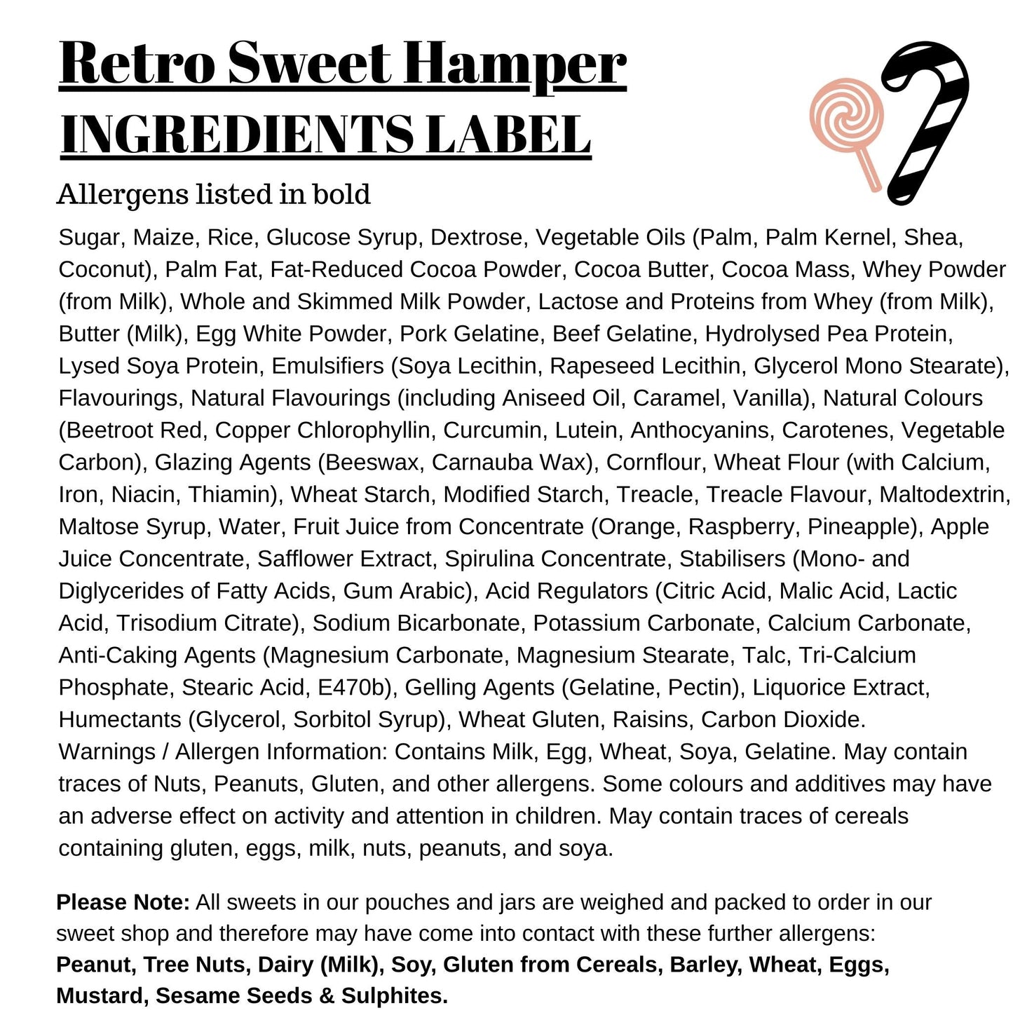 Retro Sweet Hamper