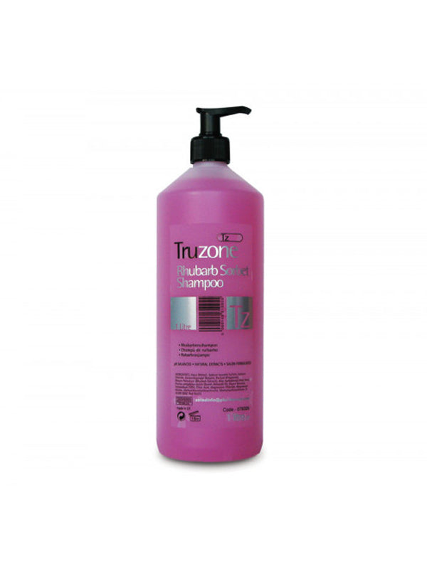 Truzone Rhubarb Shampoo Strengthening & Shine-Boosting for All Hair Types 1L/33.81 oz