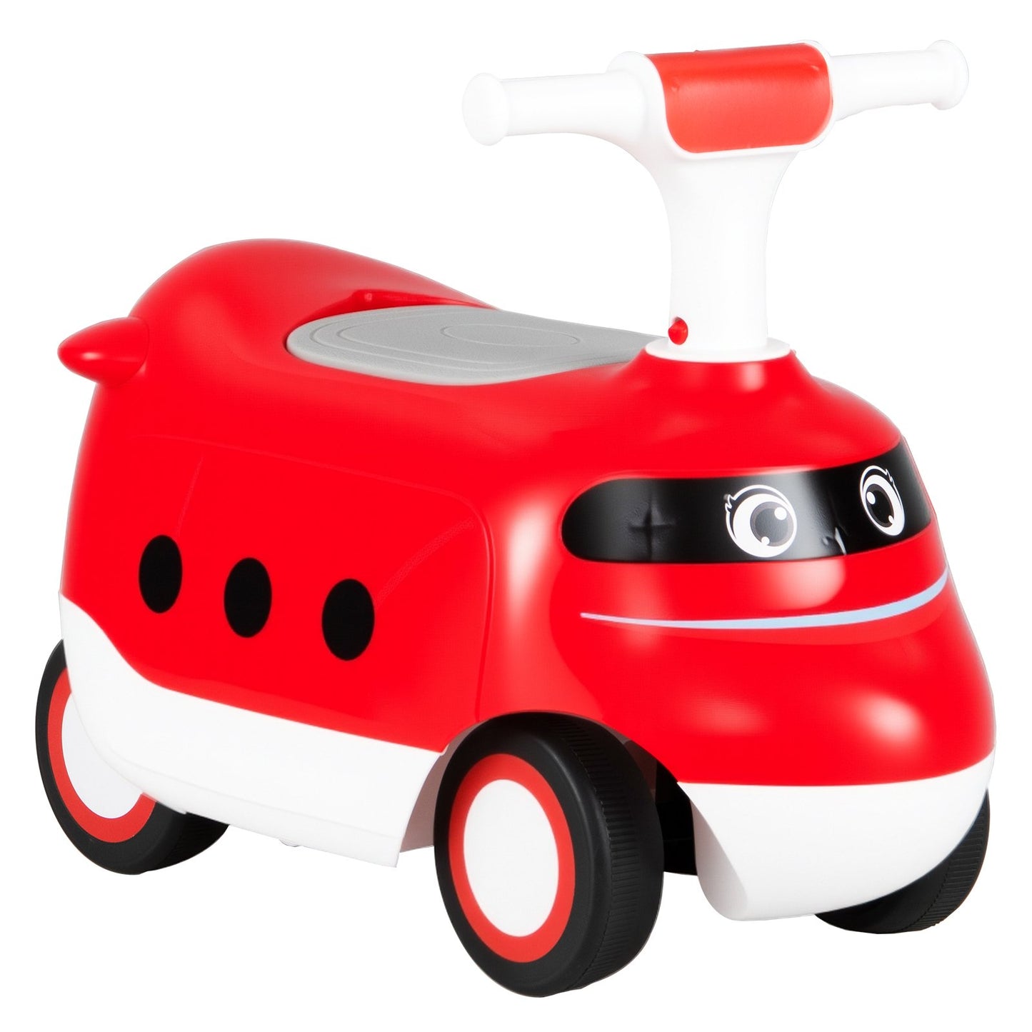 Ride on Push Car for Toddlers Sit to Stand Car with Horn and Under Seat Storage-Green