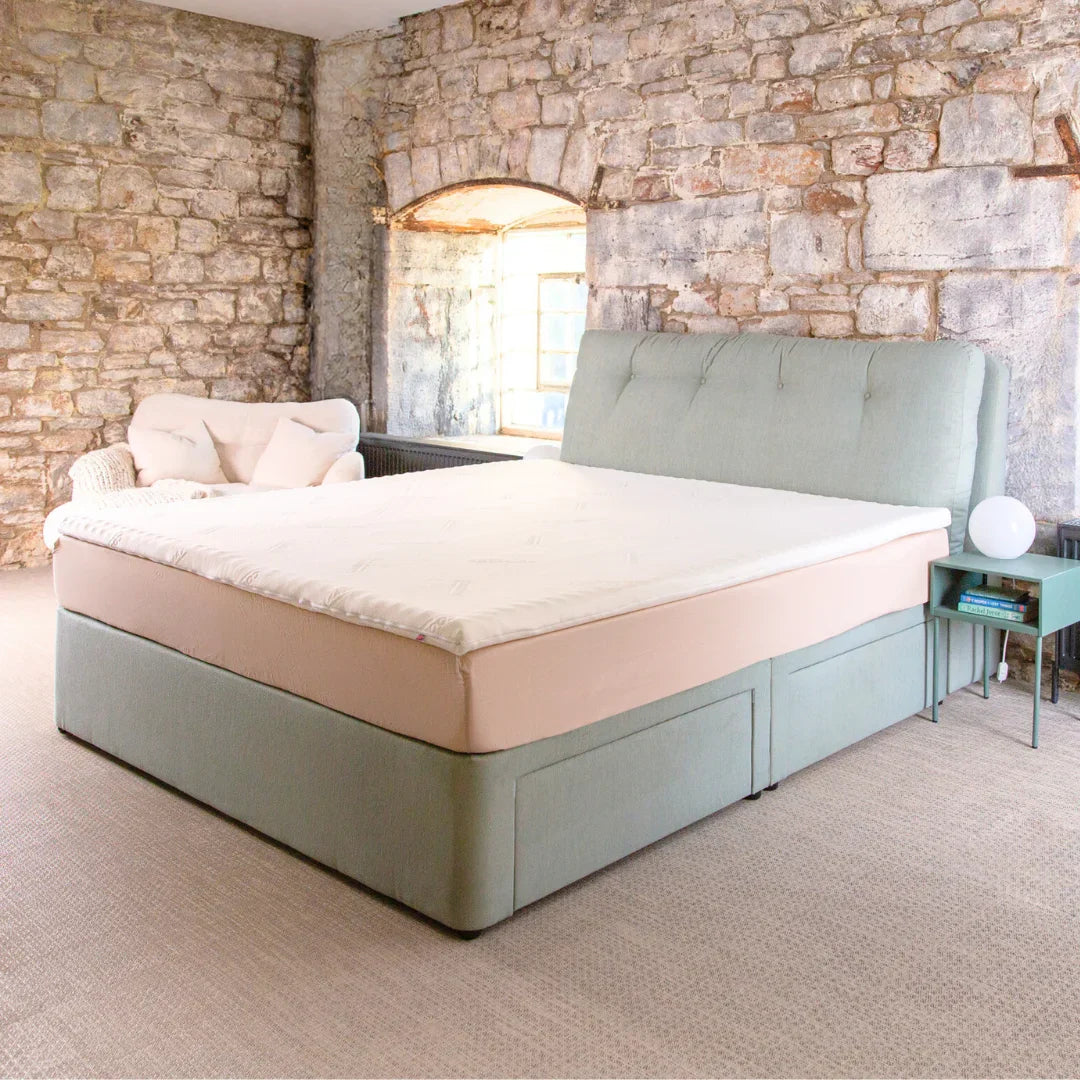 Ripple Mattress Topper – Pressure Relief Foam Mattress Overlay