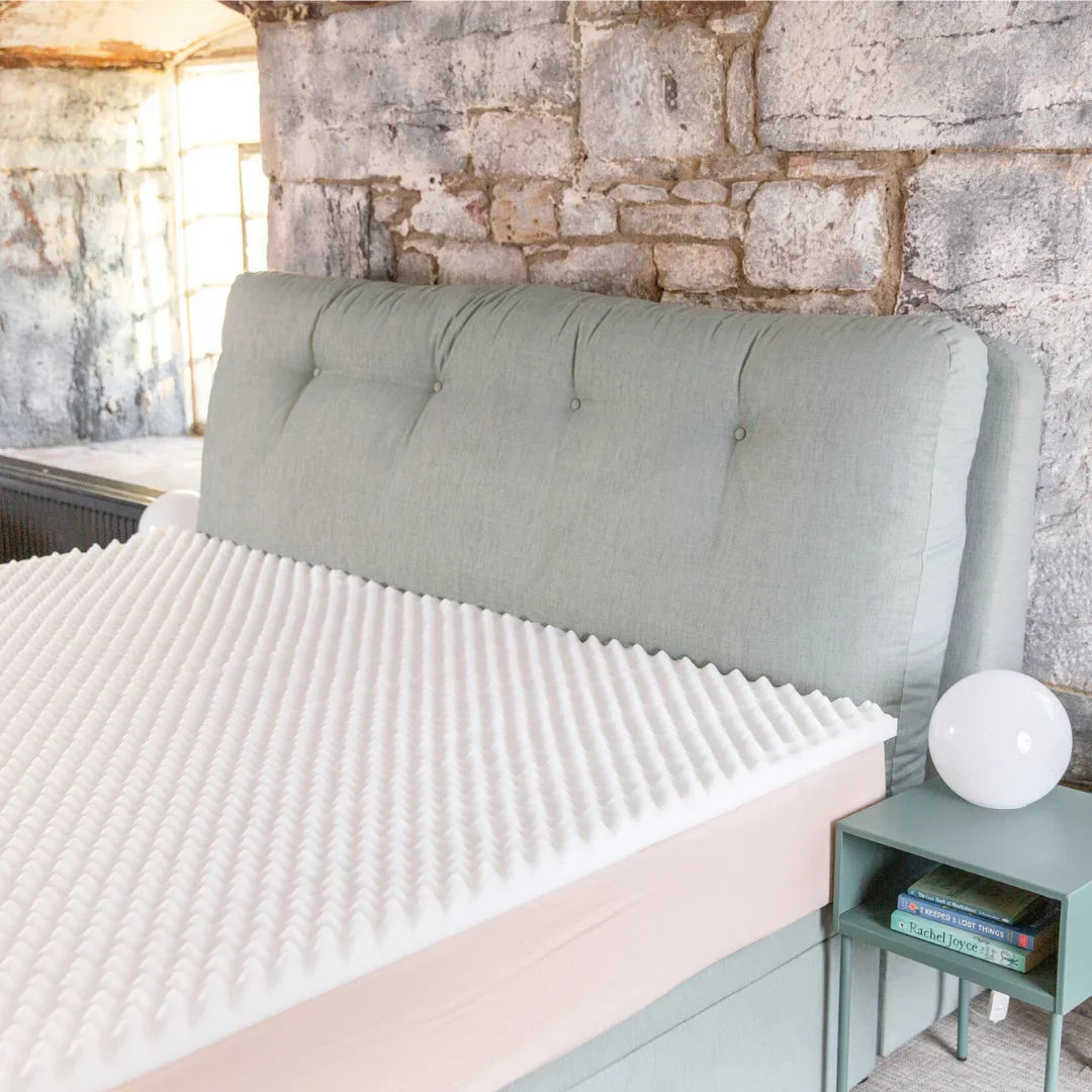 Ripple Mattress Topper – Pressure Relief Foam Mattress Overlay