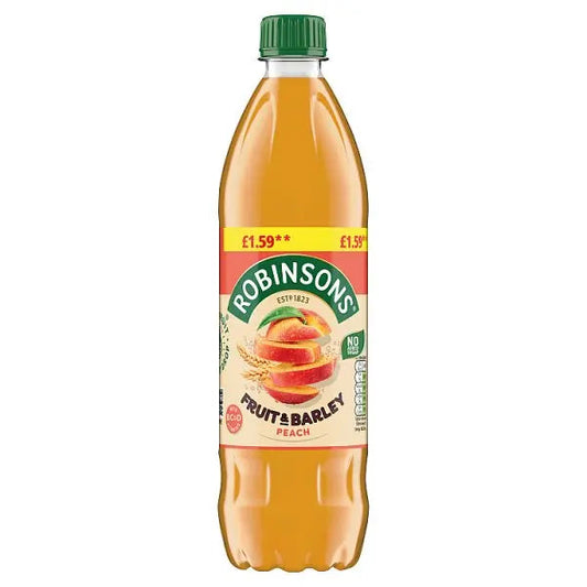 Robinsons Fruit & Barley Peach Squash PMP 750ml (Case of 12)