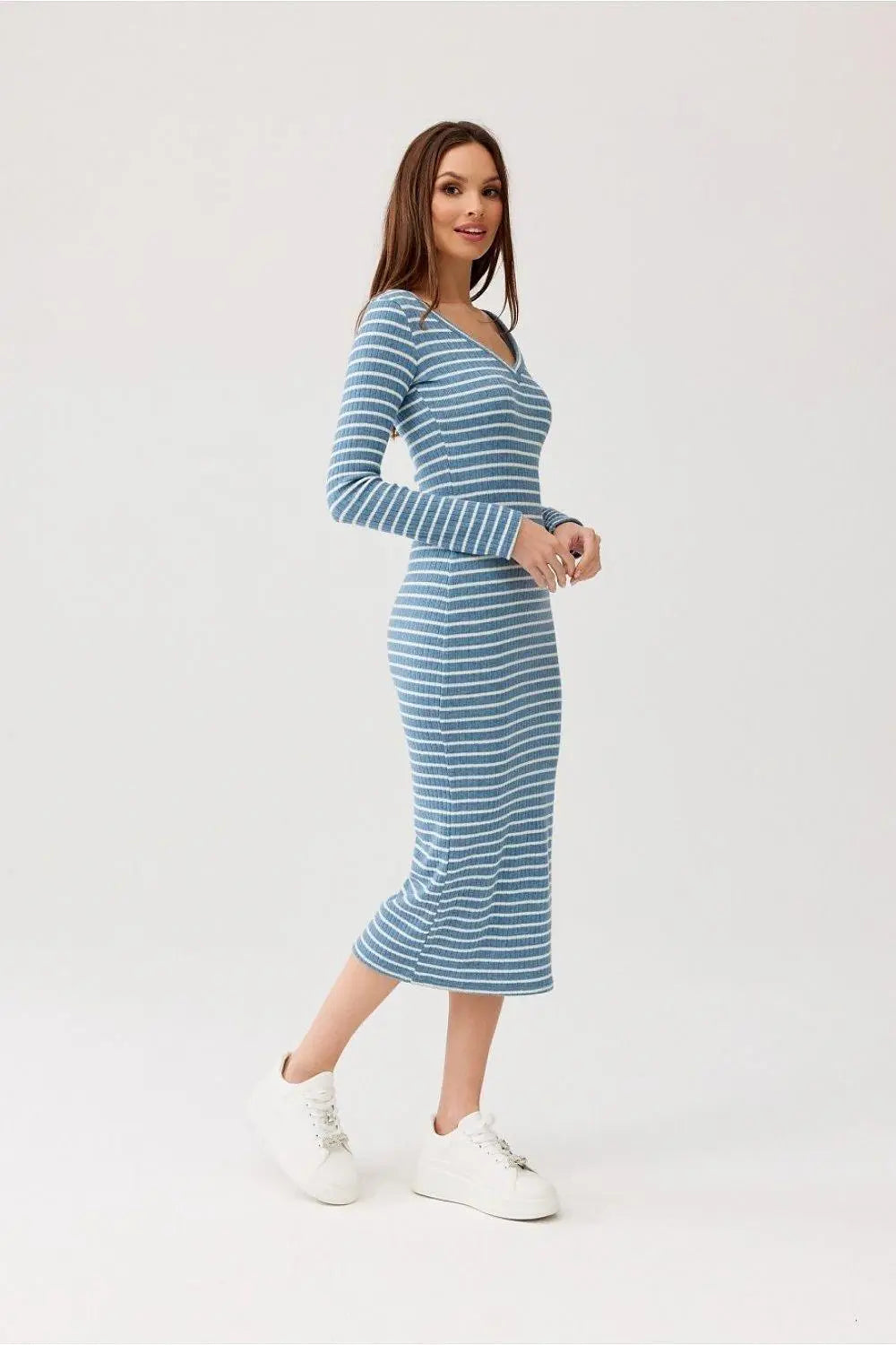 Roco Fashion high-quality knitted fabric eva dress