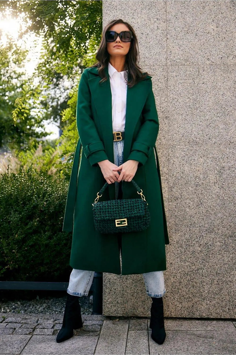 Roco Fashion slip with front pocket coat