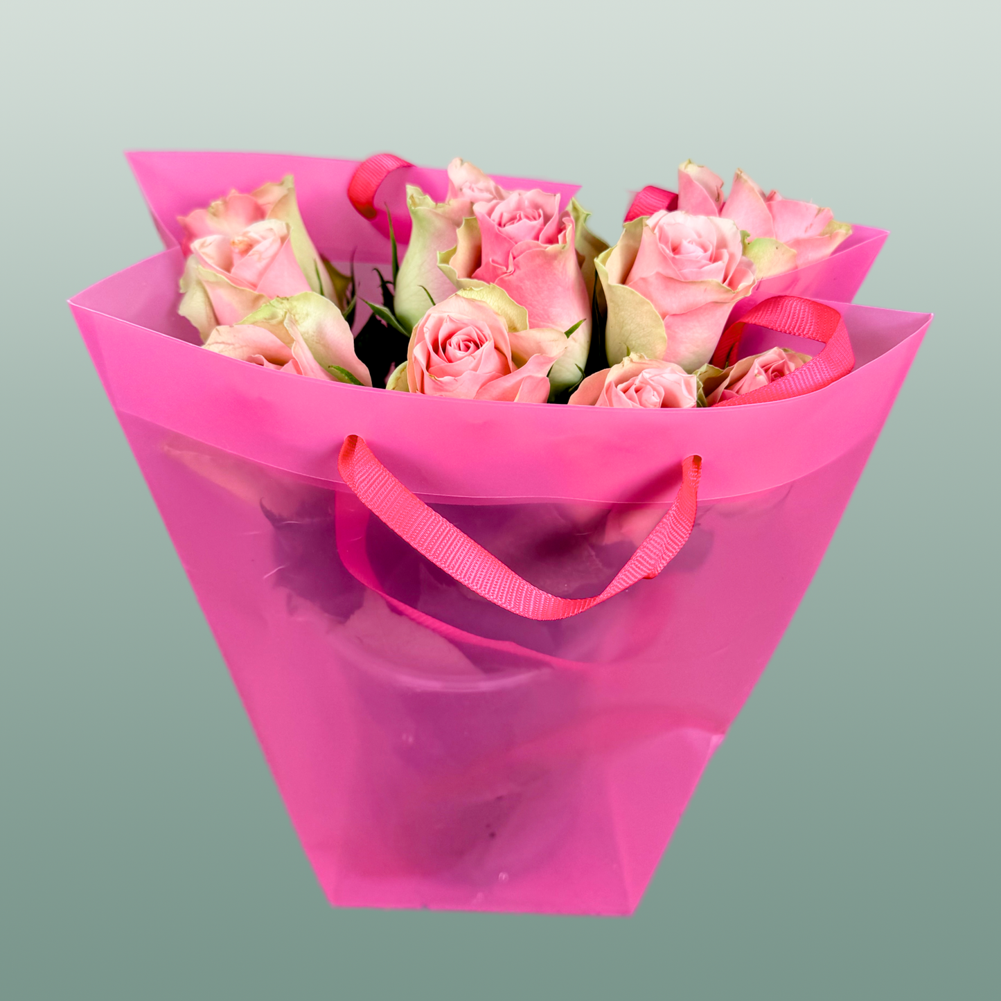 Bouquet Rose In Box Colour