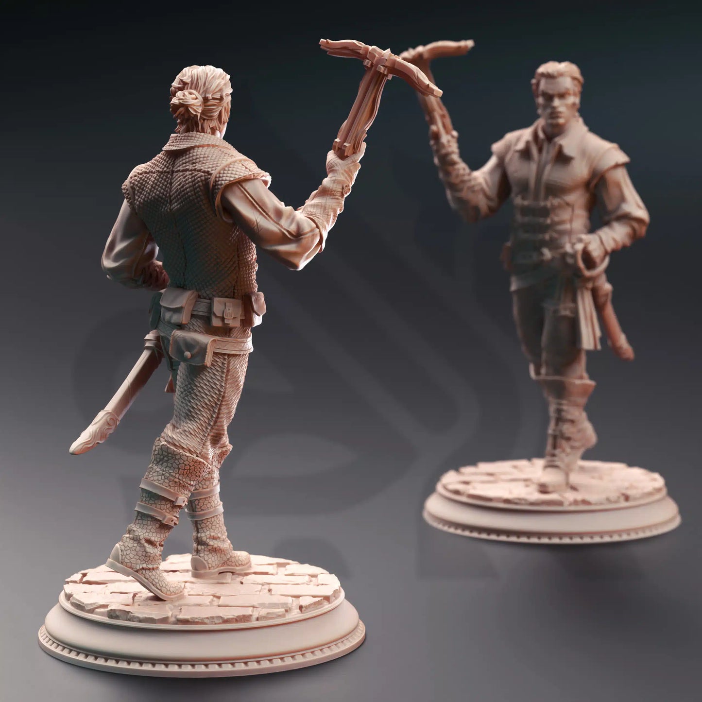Rossa Cartel Enforcers - 3D Printed Fighter Miniature