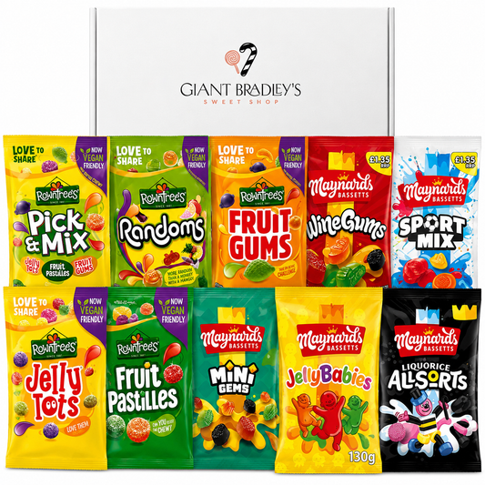 Rowntree's and Maynard's Sweet Shop Box (10 x Bags)